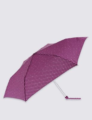 Polka Heart Umbrella with Stormwear&trade;